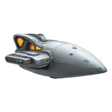 cat space ship sticker