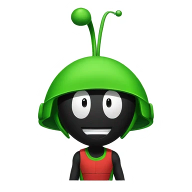 marvin the martian sticker