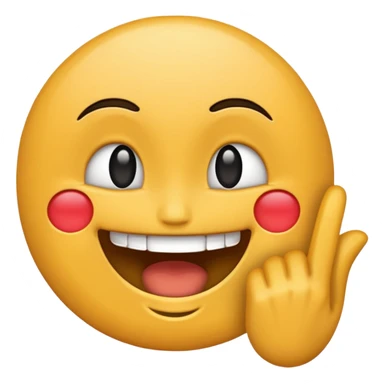 Fuck you in front of smiling face sticker