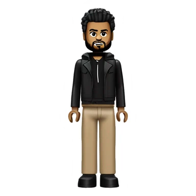 THE WEEKND lego full body sticker