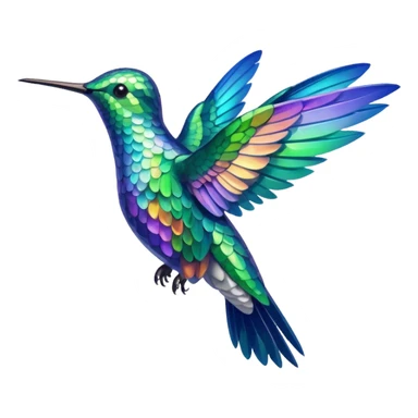 Hummingbird sticker
