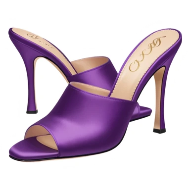 Agent Provocateur Elice Plum Mules
 sticker