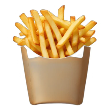 FRIES FIVE GUYS sticker