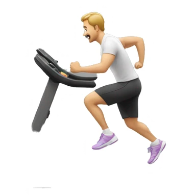 Haciendo ejercicio sticker