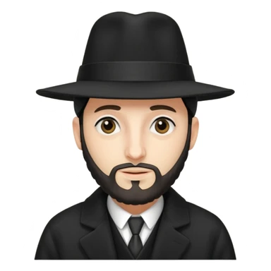 Hasidic Jew sticker