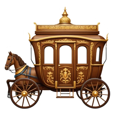 huge-horse-drawn-fancy-french-stagecoach-caravan sticker
