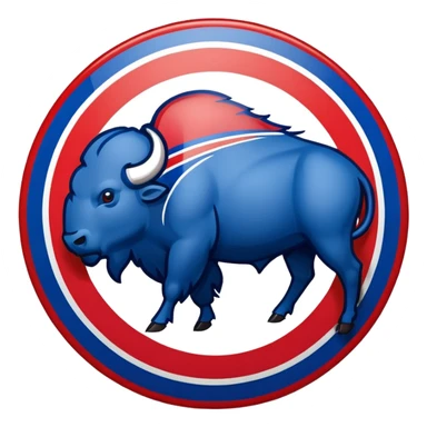 Buffalo bills logo sticker