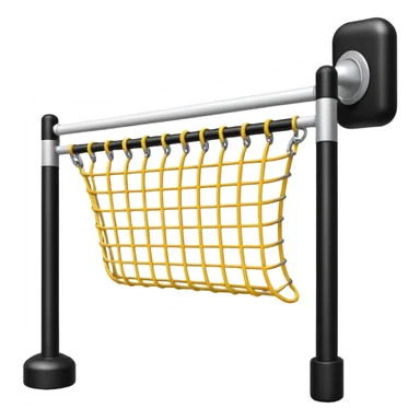 rugby goalpostsa referee's whistle sticker