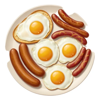 english breakfast sticker