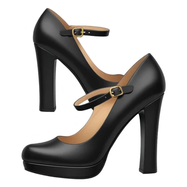 Block heels sticker