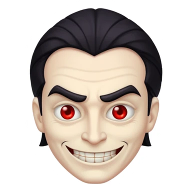 Villain famous character. sticker