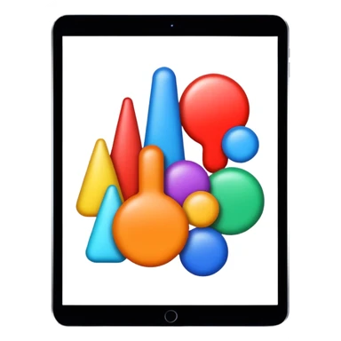 drawing on an ipad sticker