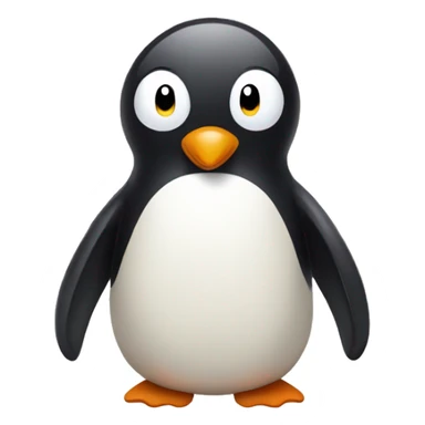 Thankful penguin sticker