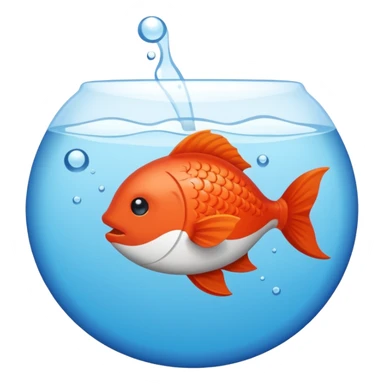 Un savon qui vole avec un poisson dans le bec sticker