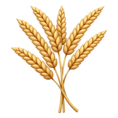 Ear of grain soft sticker