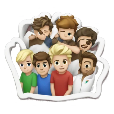1D logo sticker