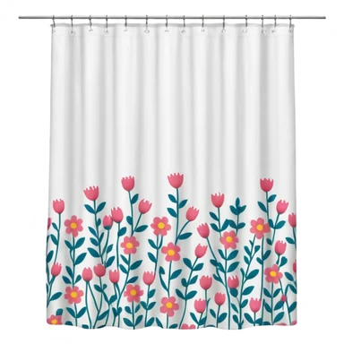 Shower curtain  sticker