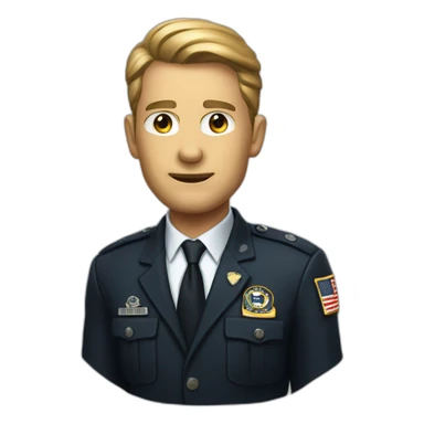 glowing cia agent sticker