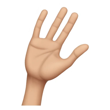 i want an emoji of a hand like this 🤟 but the middle figer is up too sticker