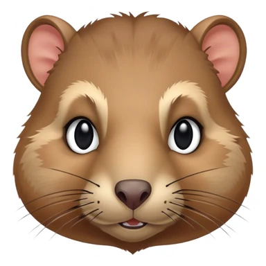 Elon Musk as a muskrat sticker