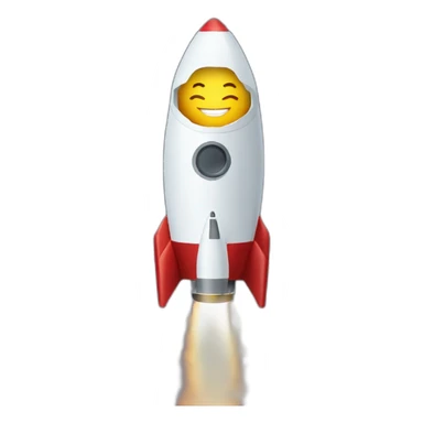 elon musk on a rocket in the moon sticker