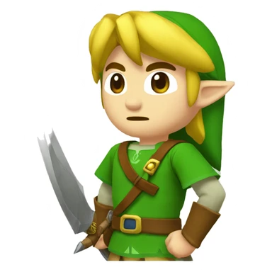 Link de the legend of Zelda  sticker