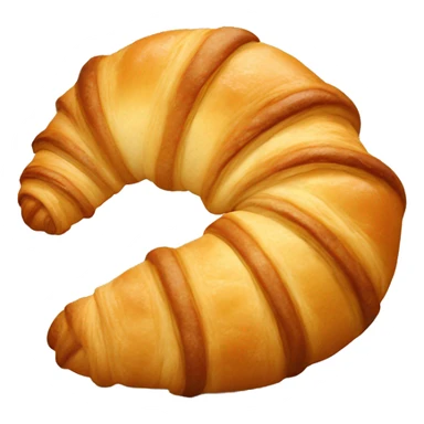 croissant eating croissant sticker