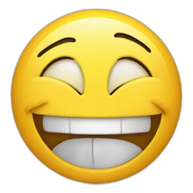 smiley qui rit et pleure en meme temps sticker