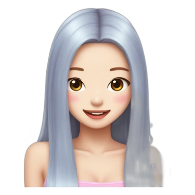 Jennie de blackpink tomando agua sticker