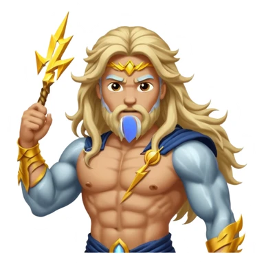 Greek god Zeus sticker