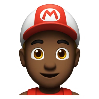  mario as a kid sticker