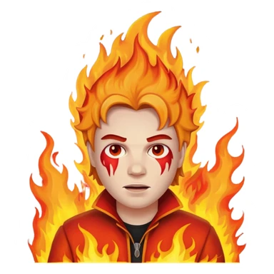 Can you make a banner that says Michael the killer on fire? sticker