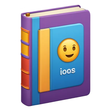 A English language textbook sticker