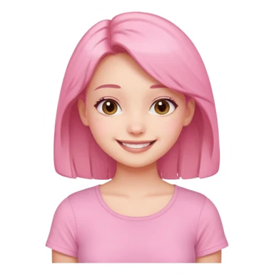 An cute Ästhetik pink clean girl sticker