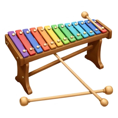 Xylophone sticker