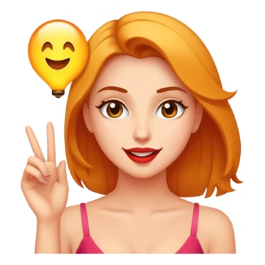 Playful, always teasing, loves to keep things light and sexy. sticker