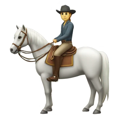 Caballo alazan con mancha en la frente chikitita sticker