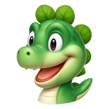 Yoshi from Mario  sticker