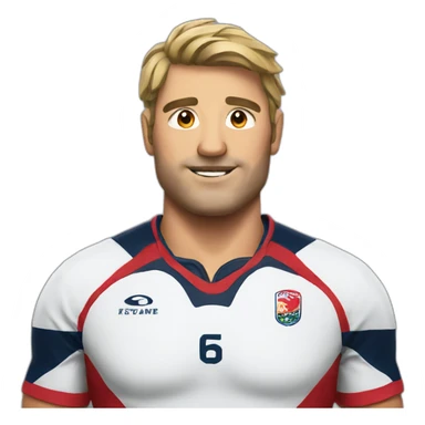 Rugbyman  sticker
