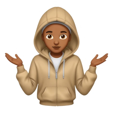 Hip-hop dancer (hoodie) sticker