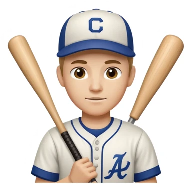 baseball player sticker