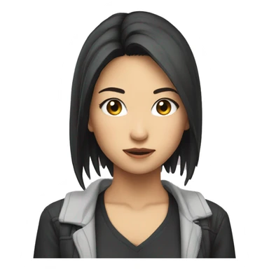 aya nakamura with micro sticker