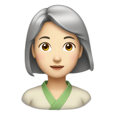 japanese woman sticker