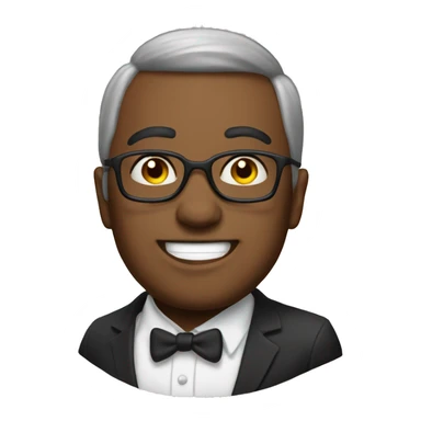 realistic male cosplay parody running for president sticker