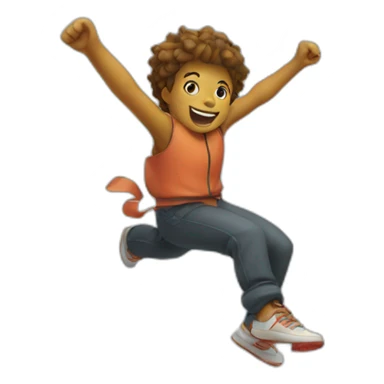 boosting jump sticker