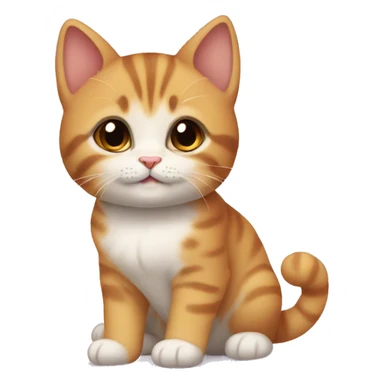 The cutest baby cat ever seen sticker