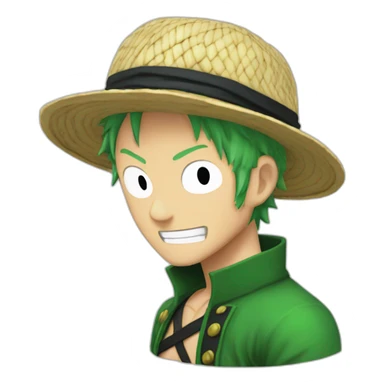 One piece zoro sticker