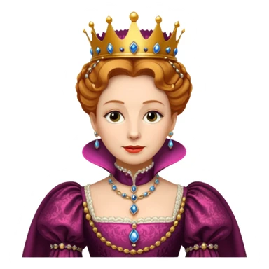 queen elizabeth 1 sticker