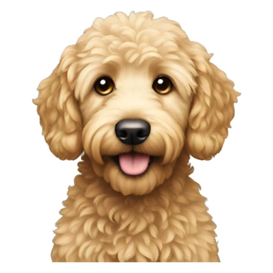 Mini golden doodle  sticker