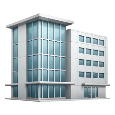 hospital buliding sticker